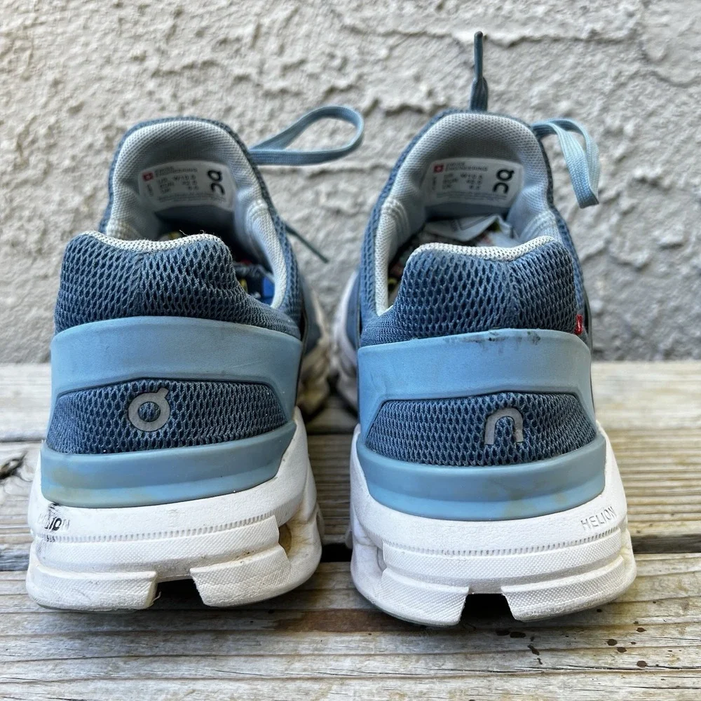 On Cloudswift Shoes Womens Size 10.5 Blue CloudTec Running Sneakers Athletic